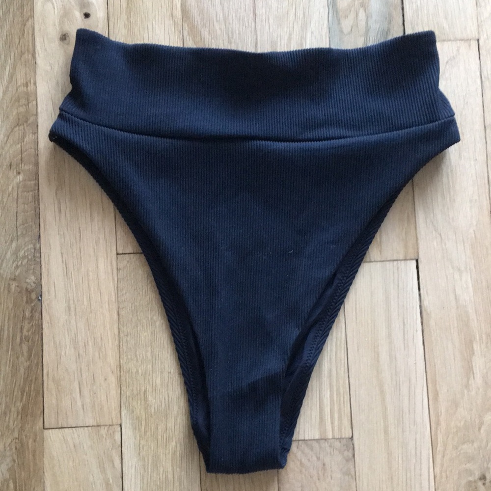 NWOT Aerie High Waisted Ribbed Bikini